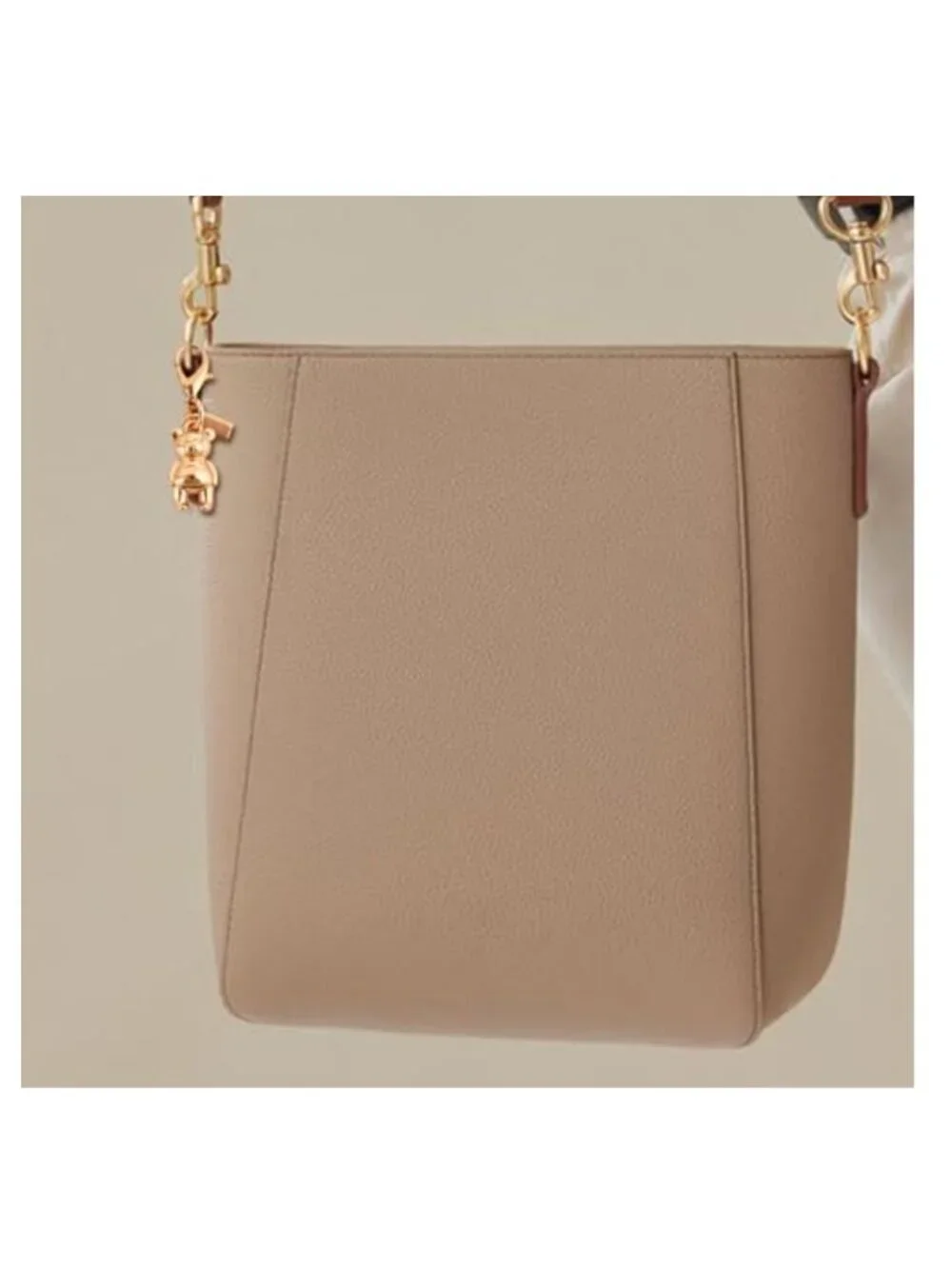 Gold Bag Charm Chain Handbag Purse Accessory Keychain